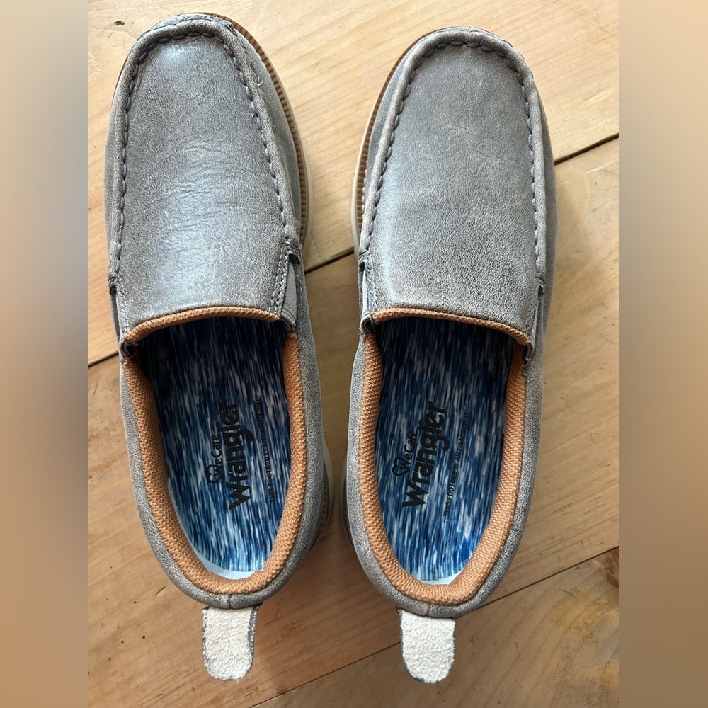 Wrangler Men's Gray Loafers